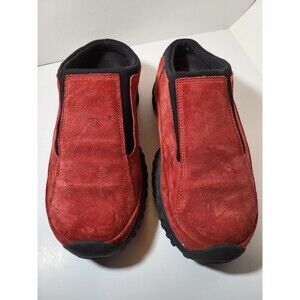 Naturalizer Slip On Leather Shoes Size Men's 8m Red